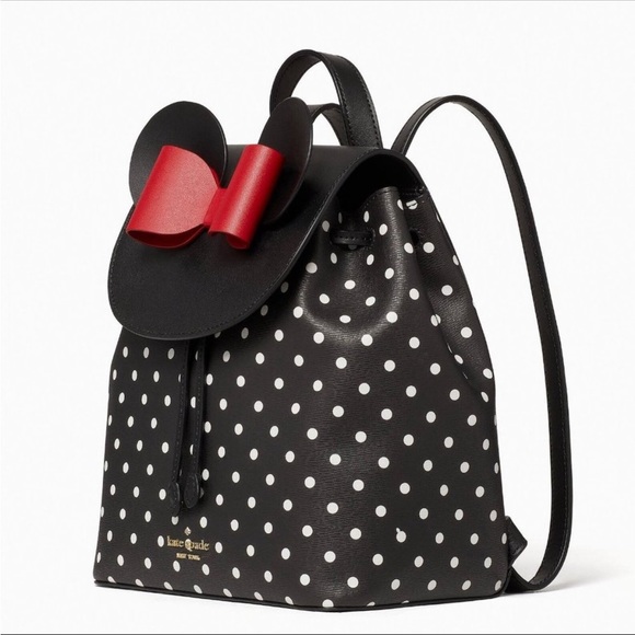 Disney X Kate Spade New York Minnie Mouse Backpack - NWT - Picture 4 of 10